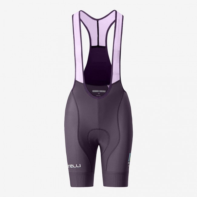 Bekleidung Damen Maratona Dles Dolomites-Enel 2024 frau kurz tragerhose