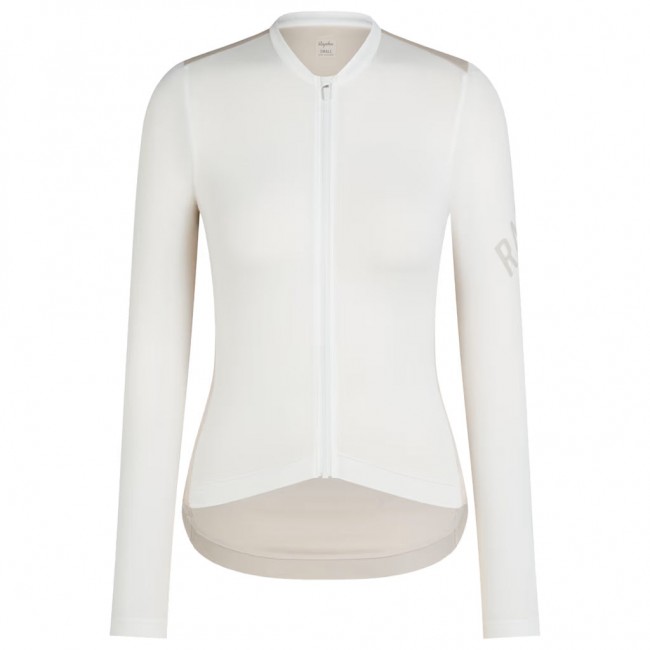 Bekleidung Damen Rapha Pro Team Lightweight frau langarmtrikot-Weiss